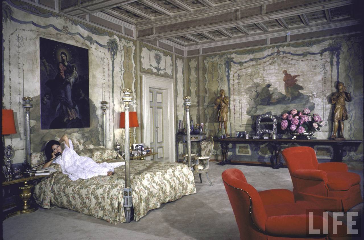 Sophia Loren Carlo Ponti Villa Marino